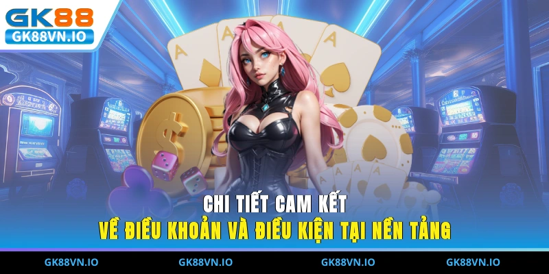 Chi tiết cam kết về điều khoản và điều kiện tại nền tảng