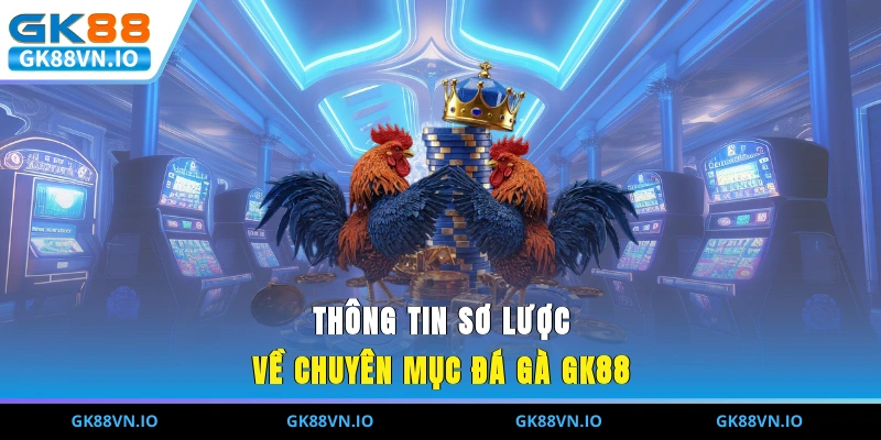 Thông tin sơ lược về chuyên mục đá gà GK88